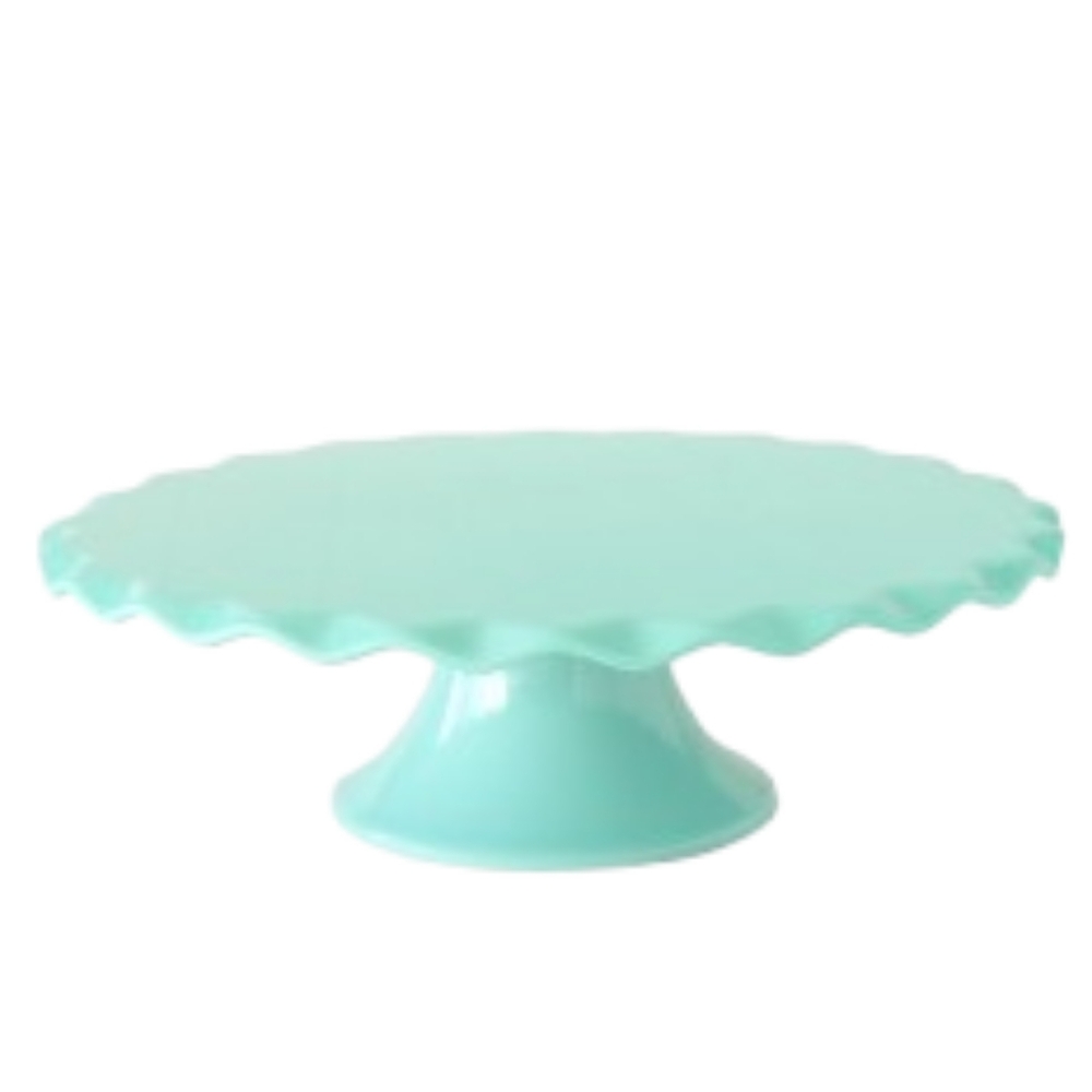 Susie Cakes Cake Stand Top Only 10" Scalloped Susie Blue